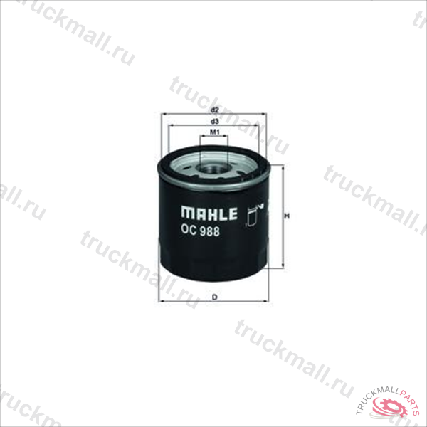 МАСЛЯНЫЙ ФИЛЬТР - OC 988